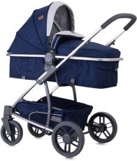 Дитяча коляска-трансформер Lorelli S-500 з автокріслом blue travelling